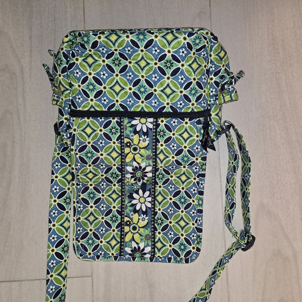 Vera Bradley Lindsay Crossbody, Daisy Daisy, NWOT - Picture 9 of 15